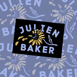 Julien Baker "Flower" Sticker