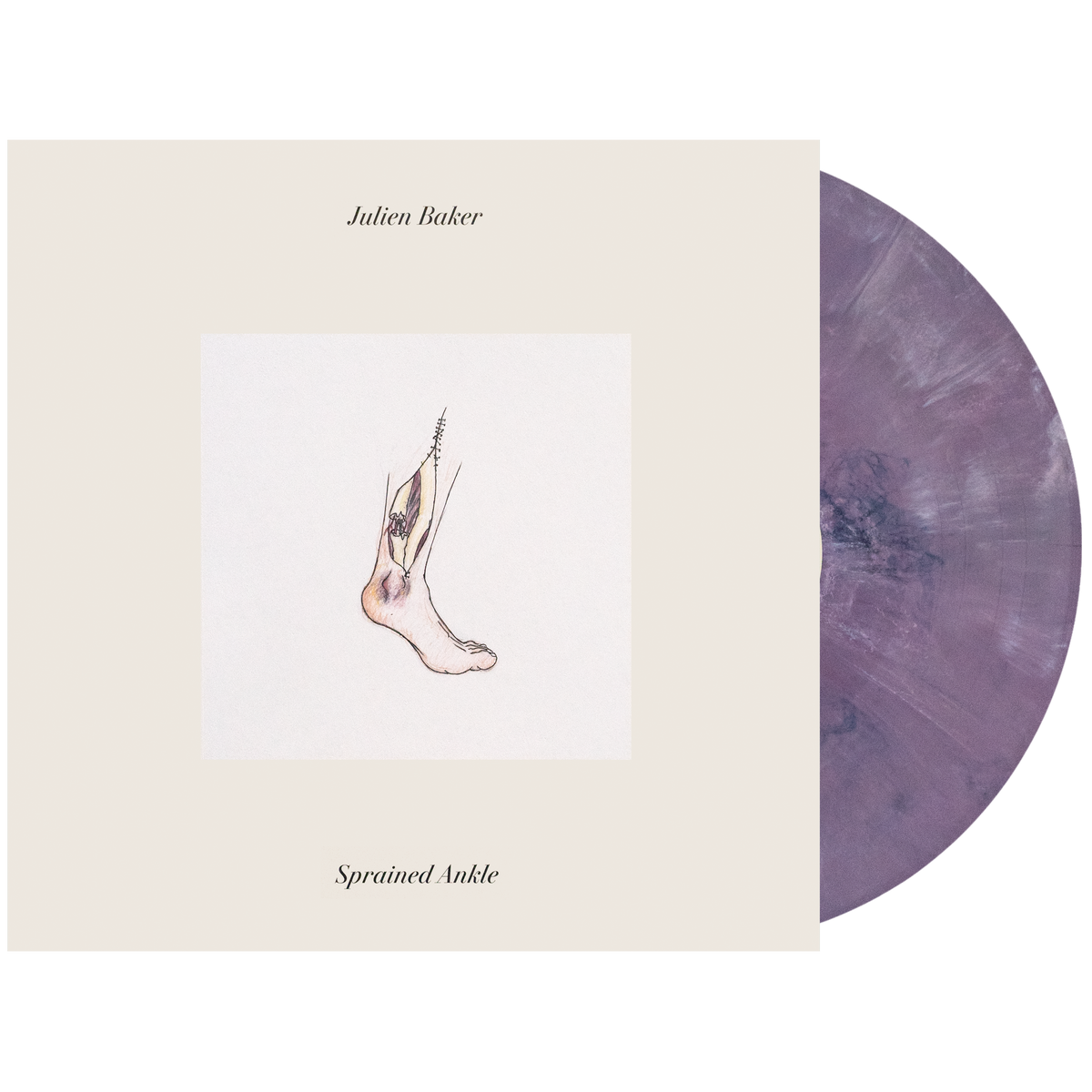 Julien Baker Sprained Ankle LP +7インチレコード Sprained Ankle Vinyl LP (Bruise) – Julien Baker