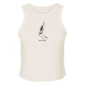 Sprained Ankle Cropped Tank