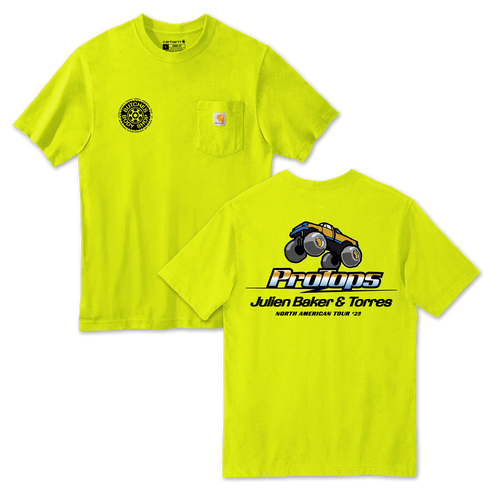 ProTops Monster Truck (Yellow) T-shirt