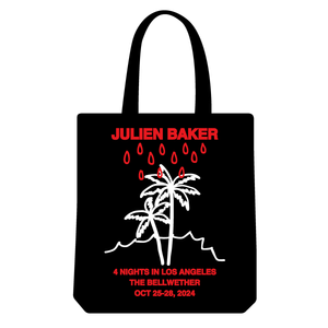 Julien Baker "Los Angeles Oct 2024" Tote Bag