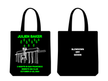 Julien Baker "San Francisco Oct 2024" Tote Bag