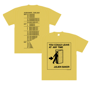 Julien Baker "You Could Leave" Tour T-Shirt